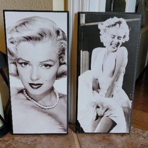 2 Marilyn Monroe Print Pictures